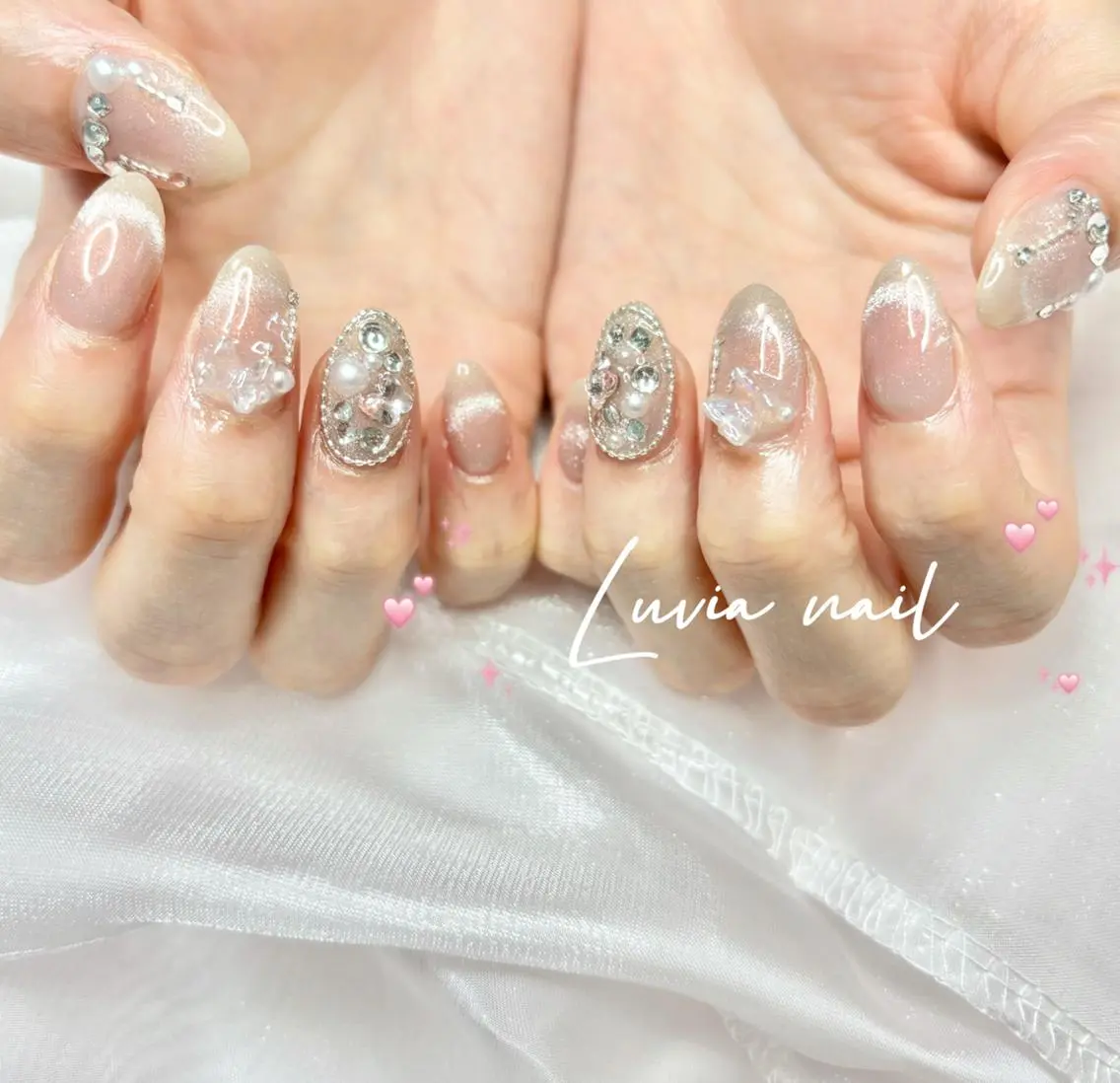 ネイル 🎀Luvia nail 池袋✨のネイルデザイン