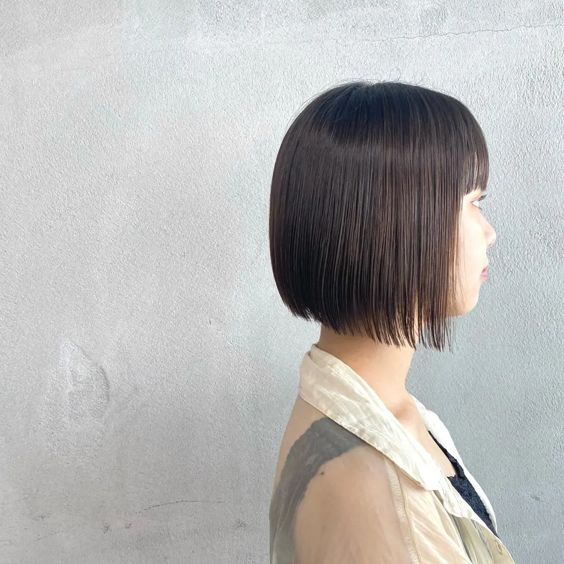 ショート ヘアアレンジ 前下がりボブ ボブ カット トリートメント #tag 佐藤璃美のヘアスタイル