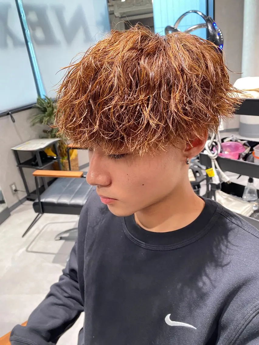 ショート カット パーマ メンズ特化 kazukiのヘアスタイル