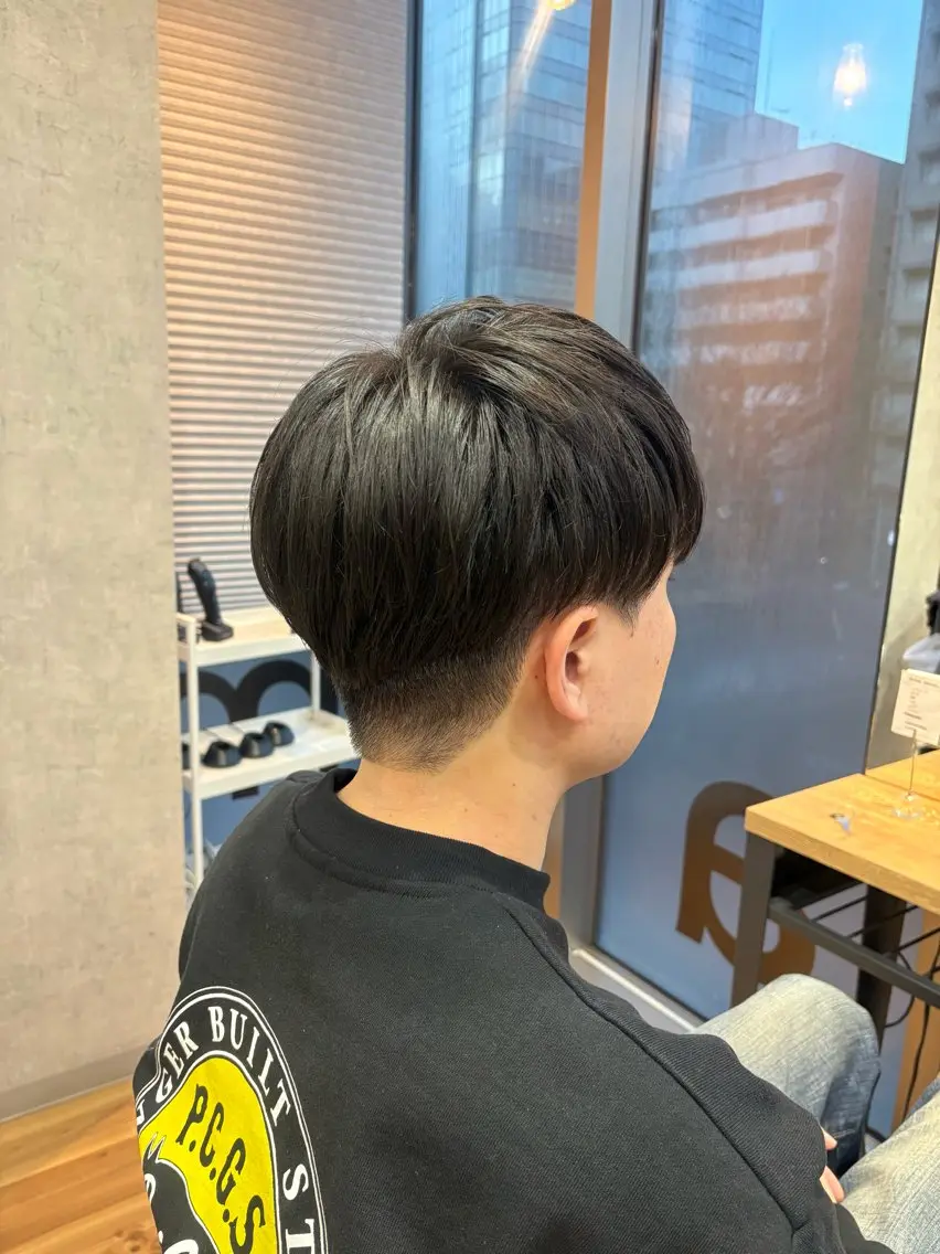 ショート miyu メンズカットモデルのヘアスタイル