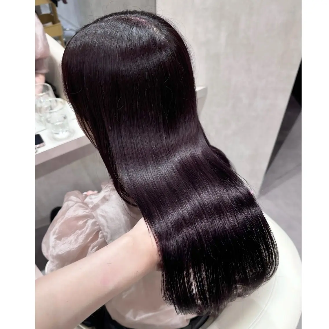 ロング カラー ブリーチ miyu /トレンド カラー×艶髪のヘアスタイル