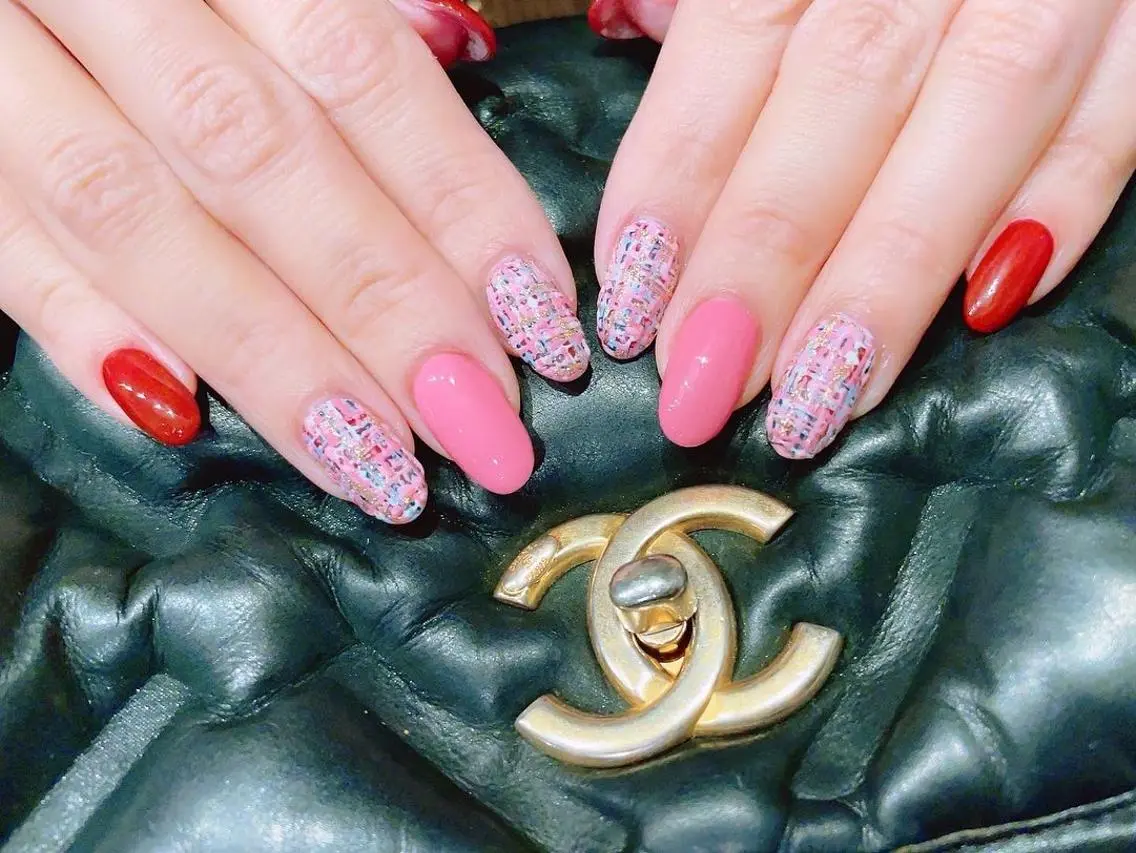ネイル 入学式 フレンチネイル ガラスフレンチ 卒業式 キラキラネイル Lilas Nailのネイルデザイン