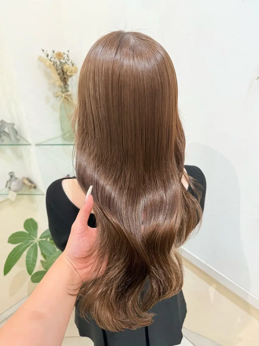 ロング カット ヘアカラー トリートメント ♡艶髪/顔周り♡ Konomiのヘアスタイル