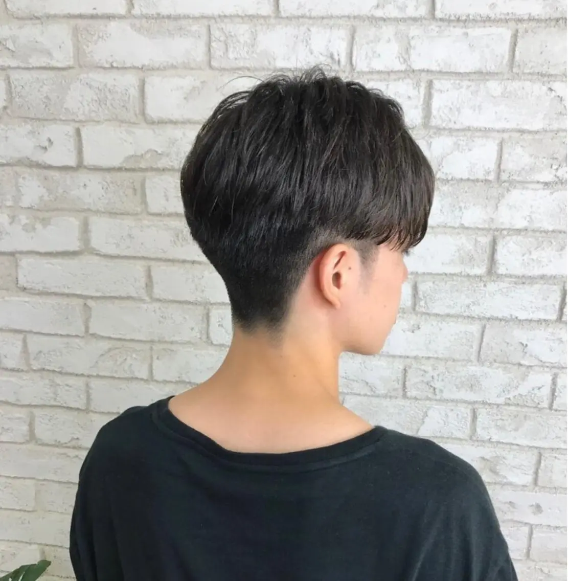 メンズカット+カラーの写真