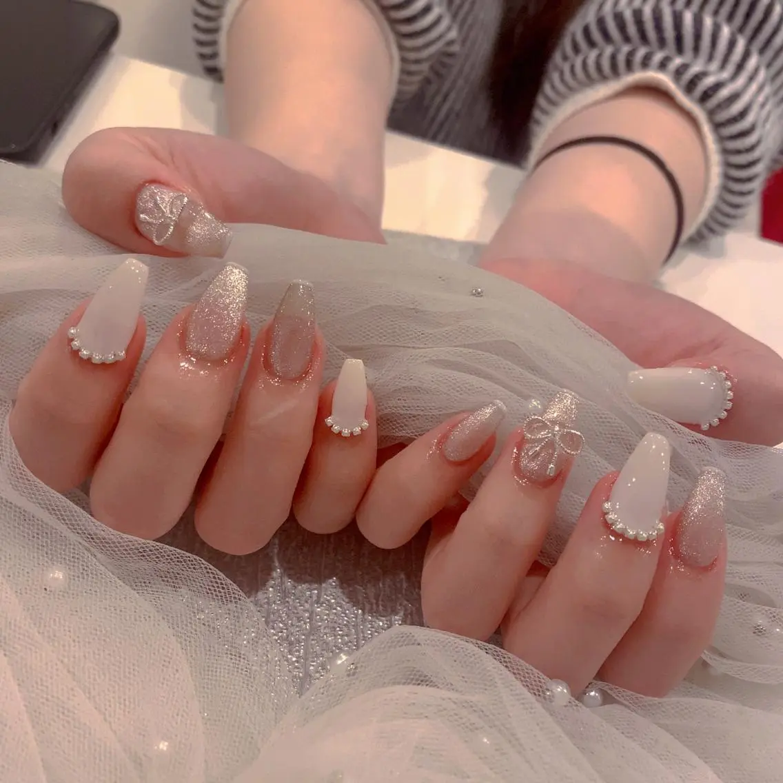 ネイル ハンドネイル Tinaネイル 難波のネイルデザイン