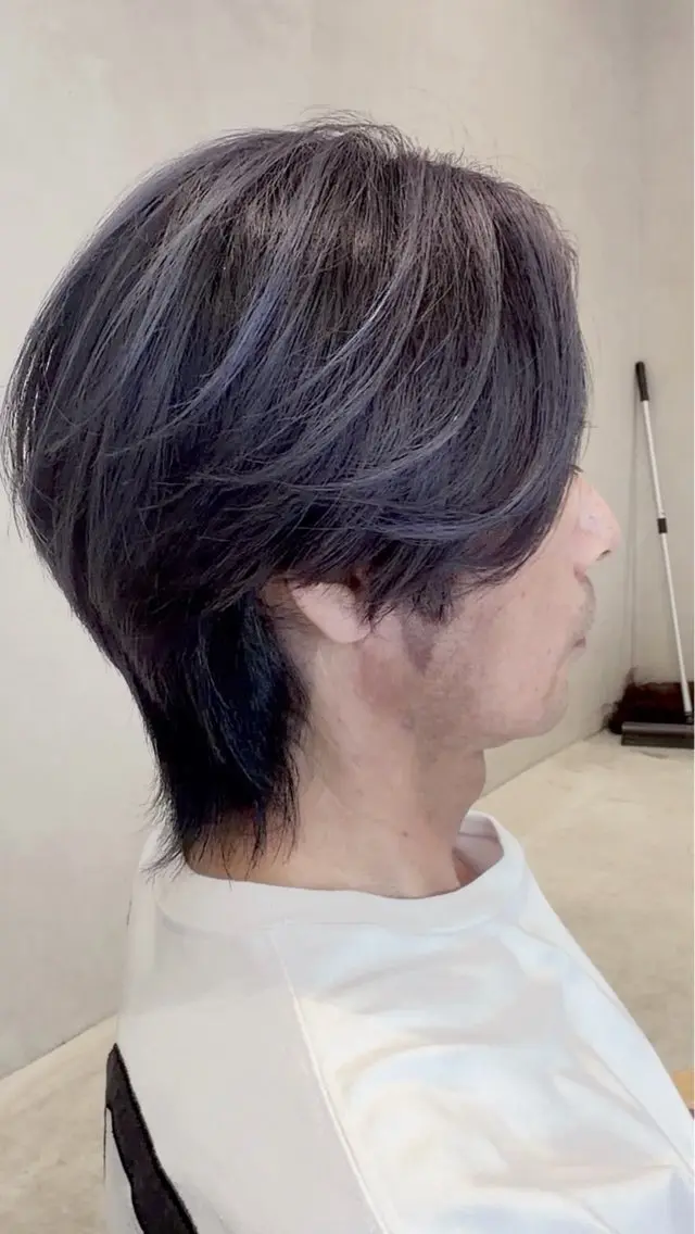 メンズ ヘアカラー 保坂 瞭のヘアスタイル
