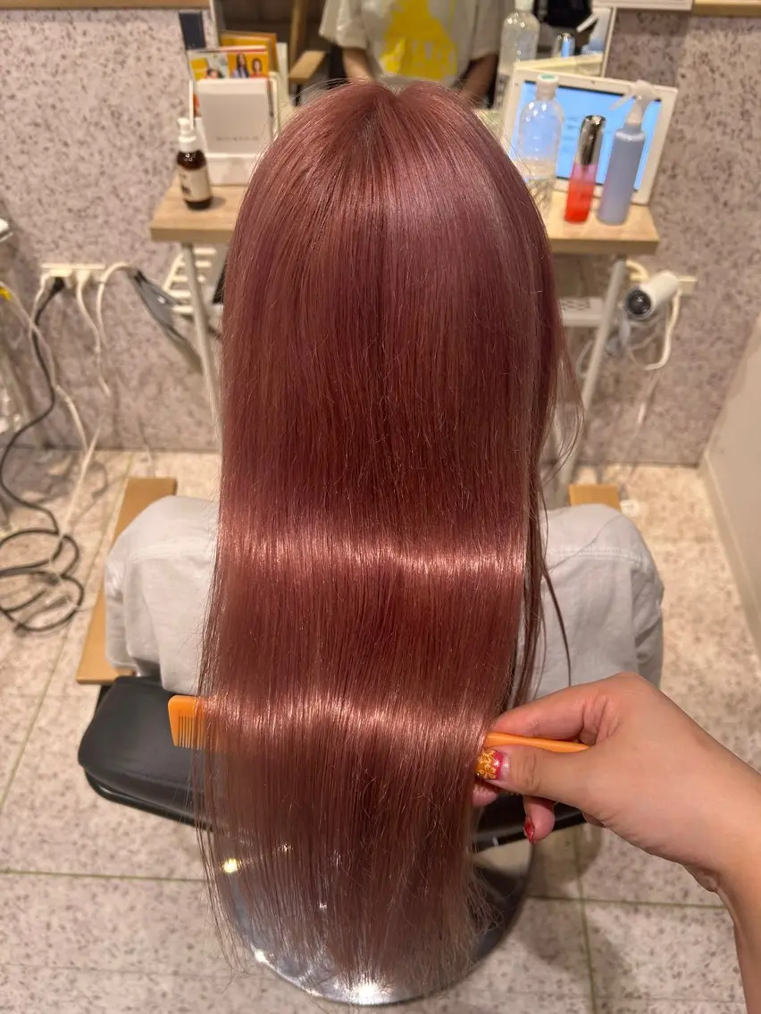 カラー ♡透明感カラー★ ネイル/しの♡のヘアスタイル