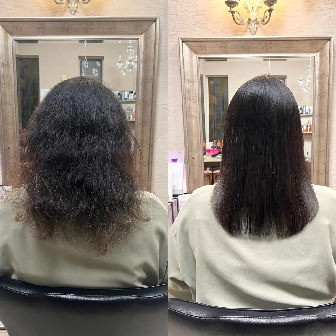 ロング カット 縮毛矯正 トリートメント ✨髪質改善・縮毛矯正 専門美容室マーベルのヘアスタイル