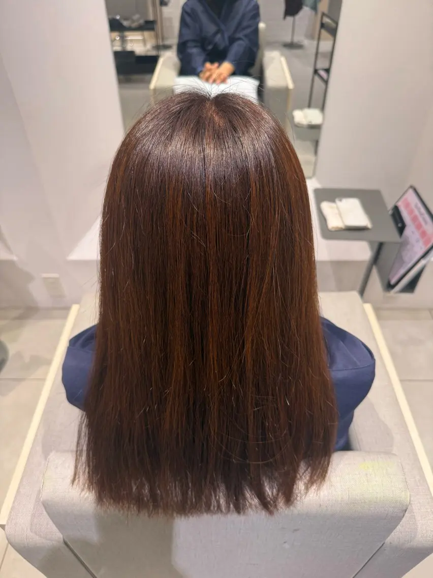 🩵白髪染めリタッチ️🩵【リタッチカラーモデル】の写真