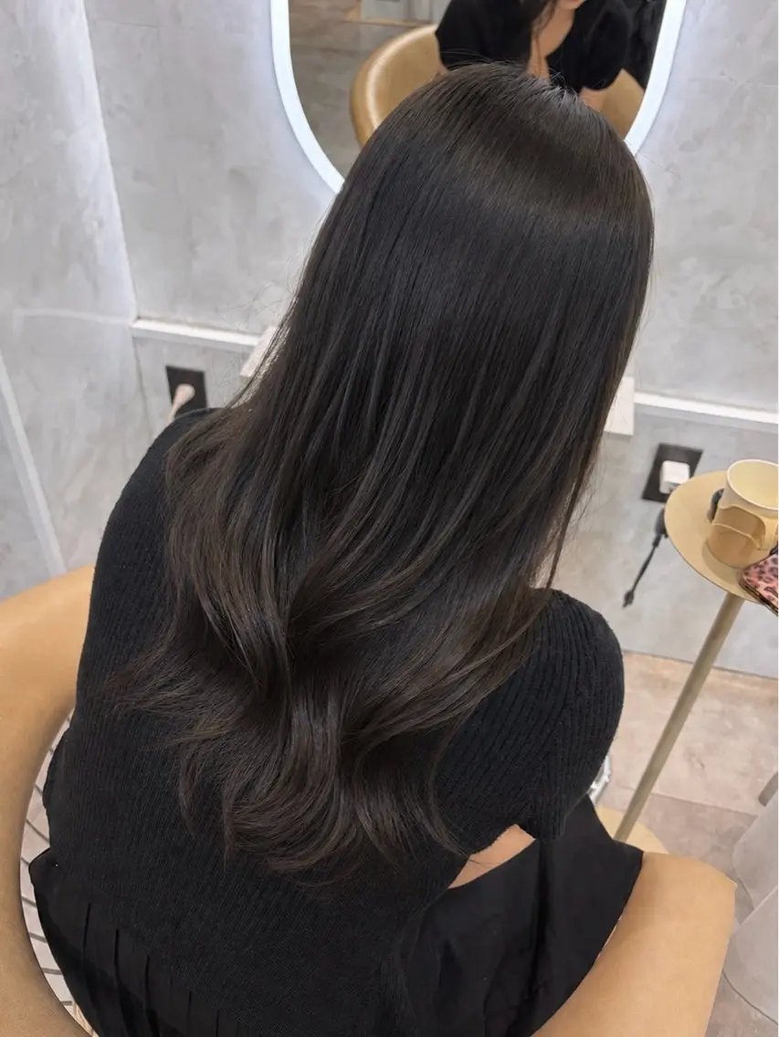 カラー ヘアカラー トリートメント すずね ／大阪梅田のヘアスタイル