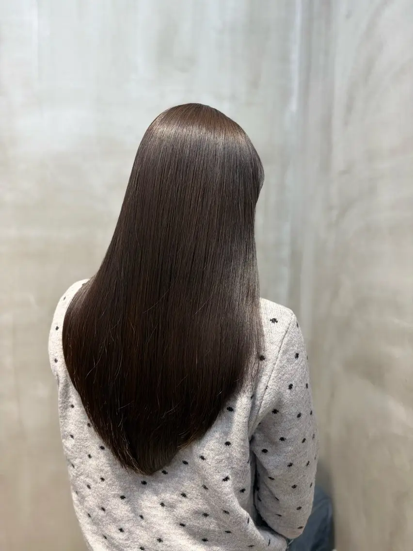 【♡髪質改善♡】りんご幹細胞トリートメント＋シャンプーブロー🫧🧴の写真