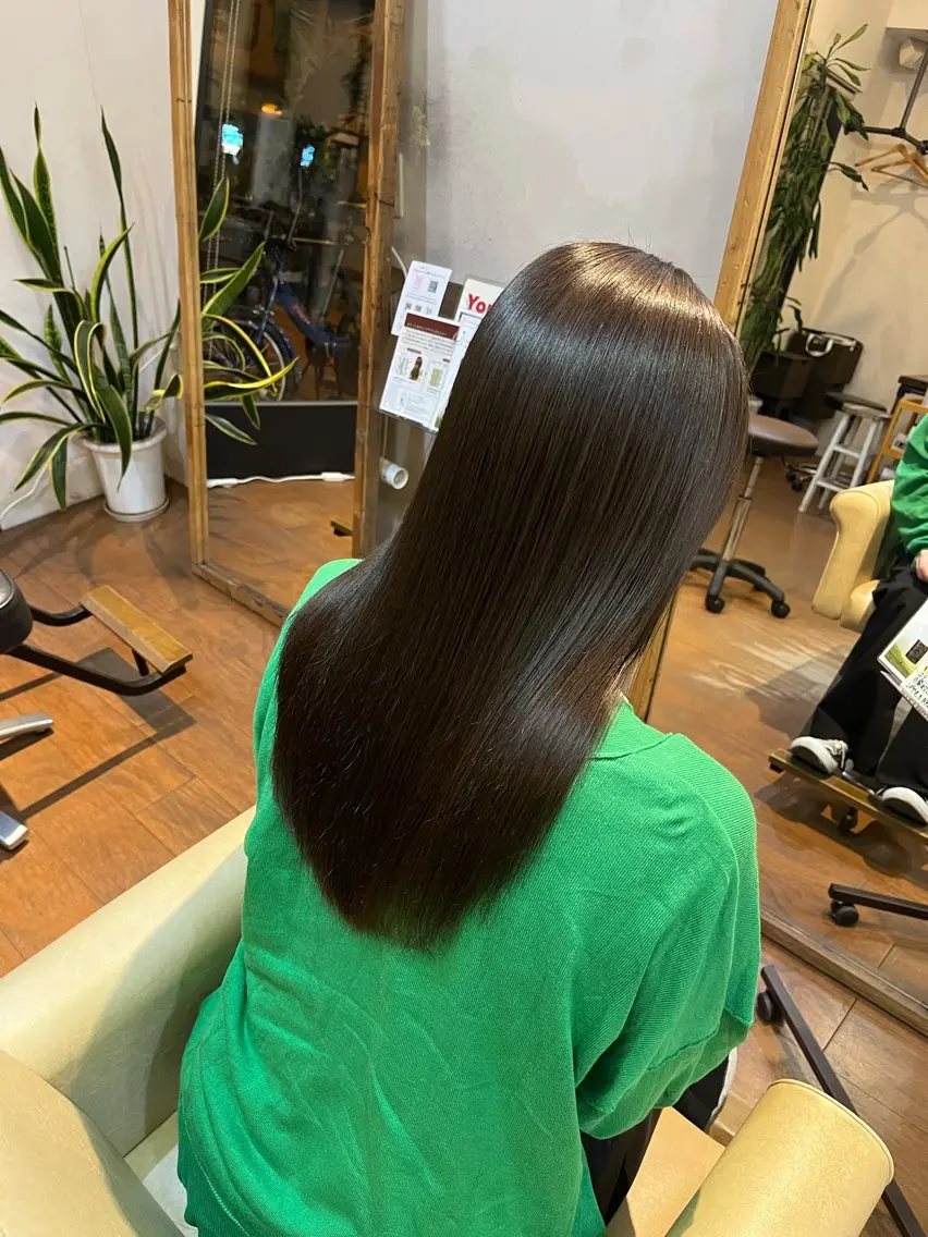 ロング カラー カット ヘアカラー トリートメント AKALA HAIR 西宮店 Juriのヘアスタイル