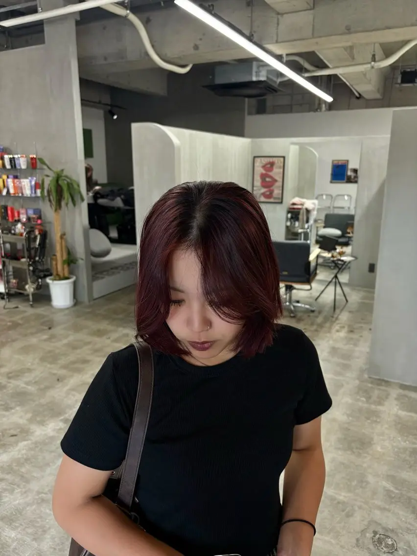 カラー ヘアカラー miloc sayaのヘアスタイル