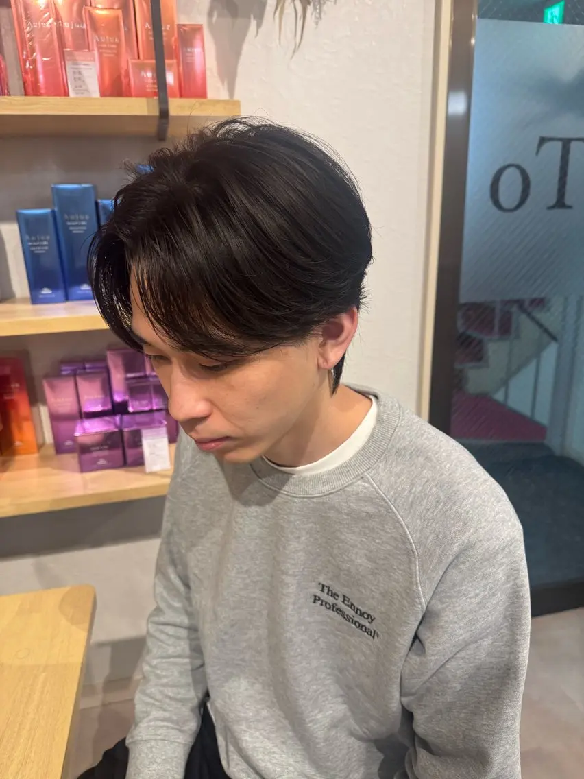 🏳️🌈ミニモ限定🏳️🌈メンズカット+眉毛カット+1ステップトリートメントの写真