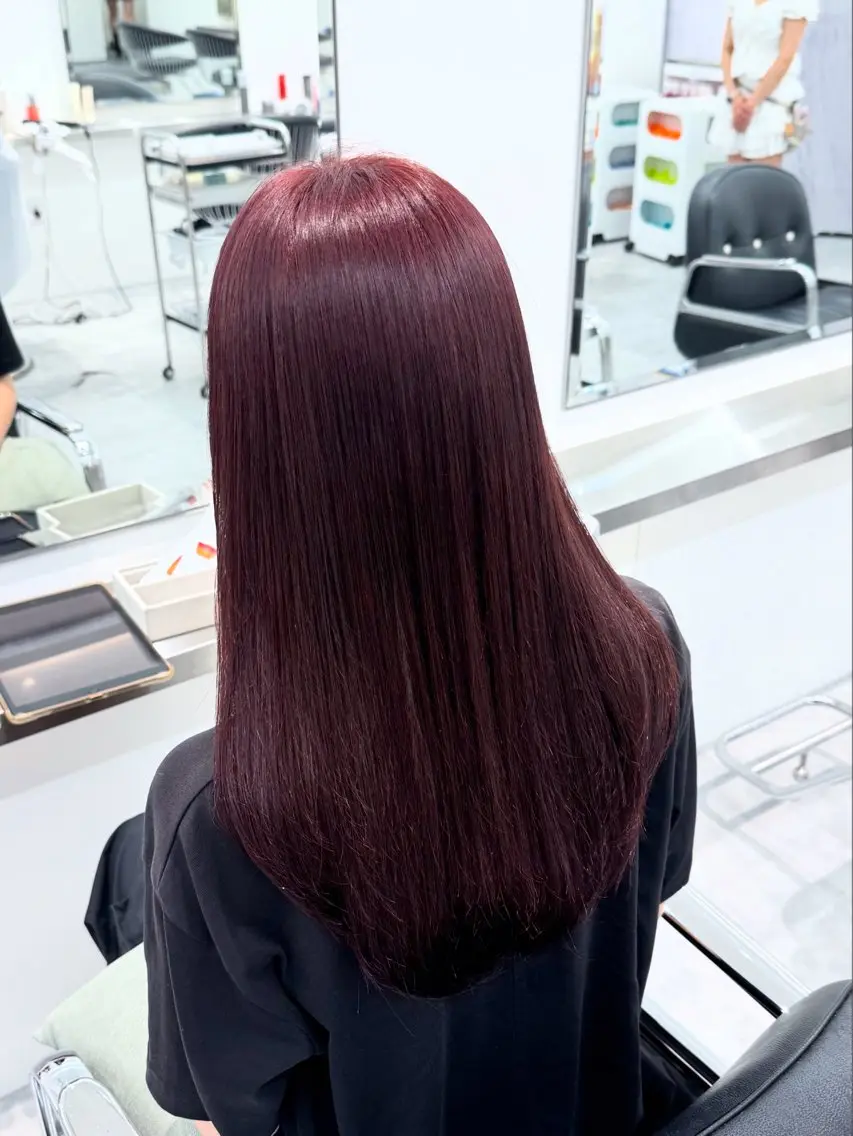 ロング カラー ヘアカラー Parve  Mix 🫧梶川虹のヘアスタイル