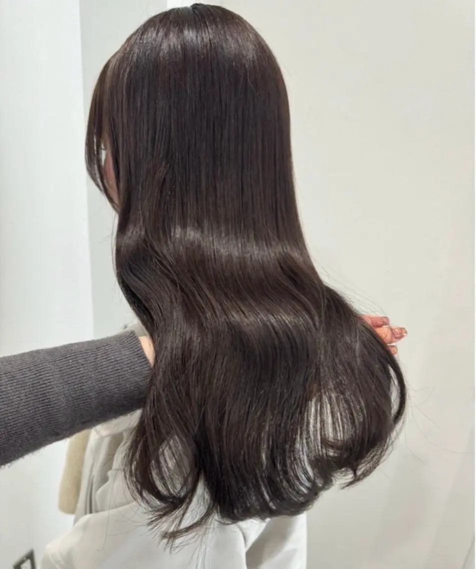 ロング ヘアカラー miku/ラベンダー 透明感カラー🪻❤︎のヘアスタイル
