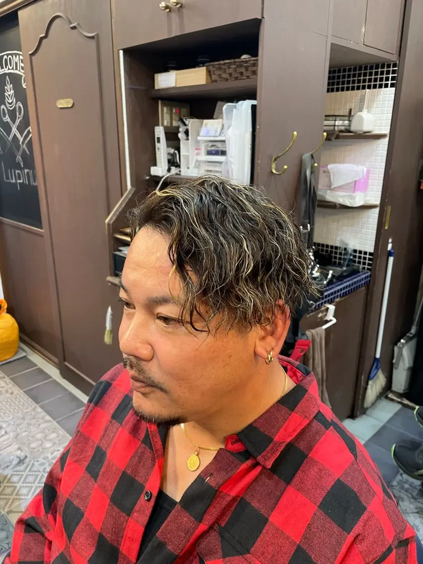 パーマ Lupinus中田 パーマモデル募集中のヘアスタイル