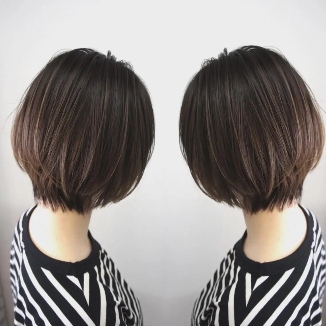 ショート 山本 茉希のヘアスタイル