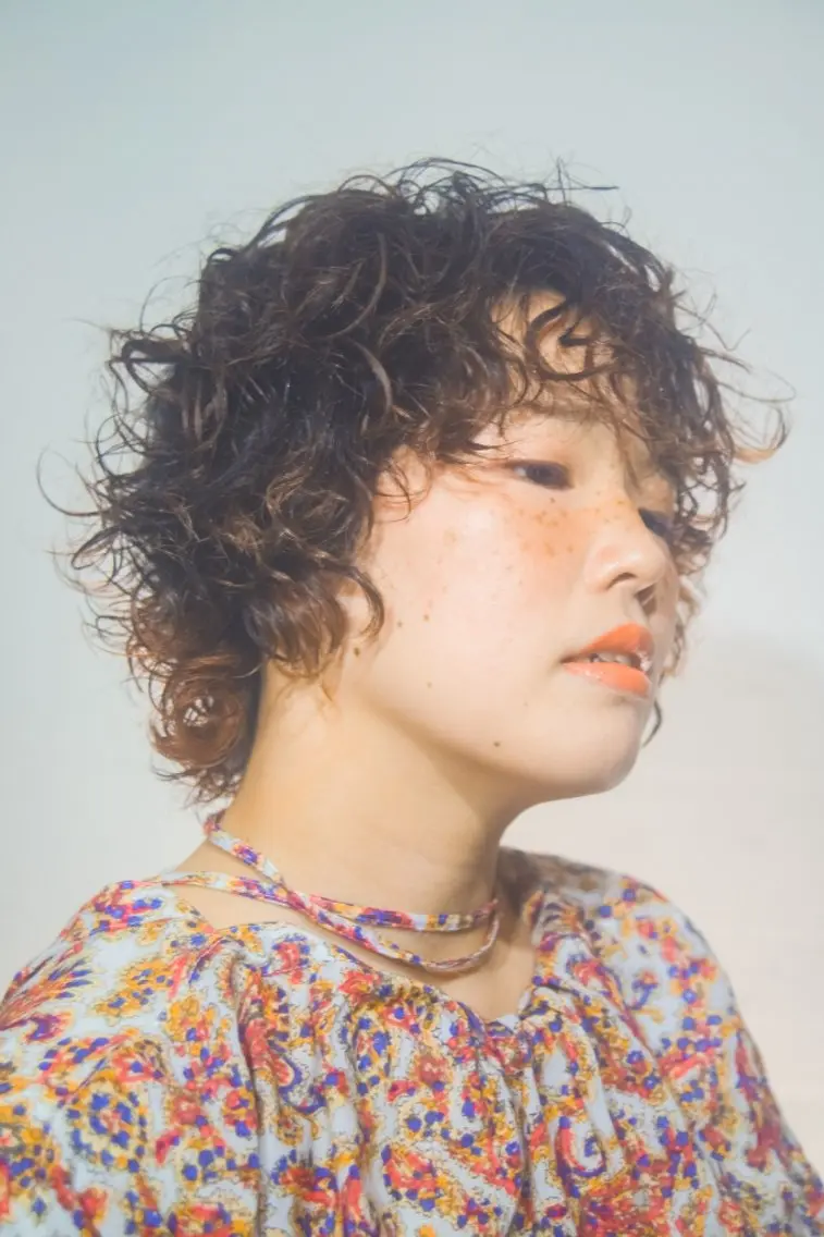 ショート パーマ ショートヘア ウルフカット ASANO   SHOUMAのヘアスタイル