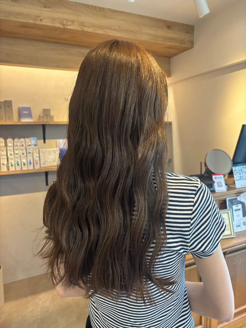カラー 透明感カラー カット ヘアカラー トリートメント MaryHarris 西区姪浜/Mihoのヘアスタイル
