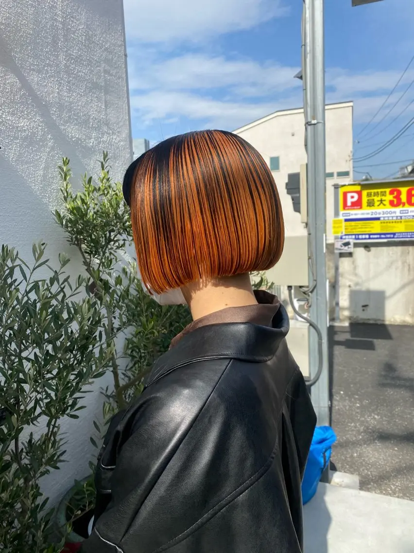 ショート ボブ natsuko☀️ cutモデル募集🧡のヘアスタイル