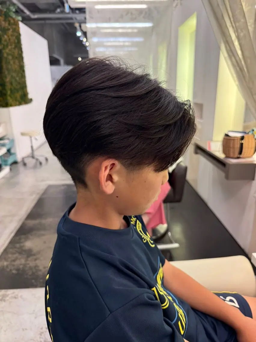 パーマ キッズ カット 木村 太偉至のヘアスタイル