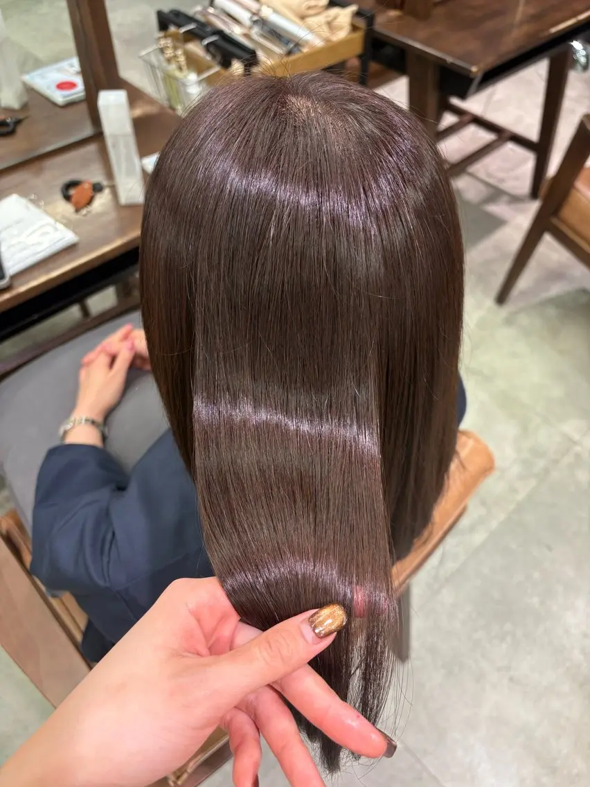 ミディアム カラー ヘアアレンジ👒✨ 藤川　友希のヘアスタイル