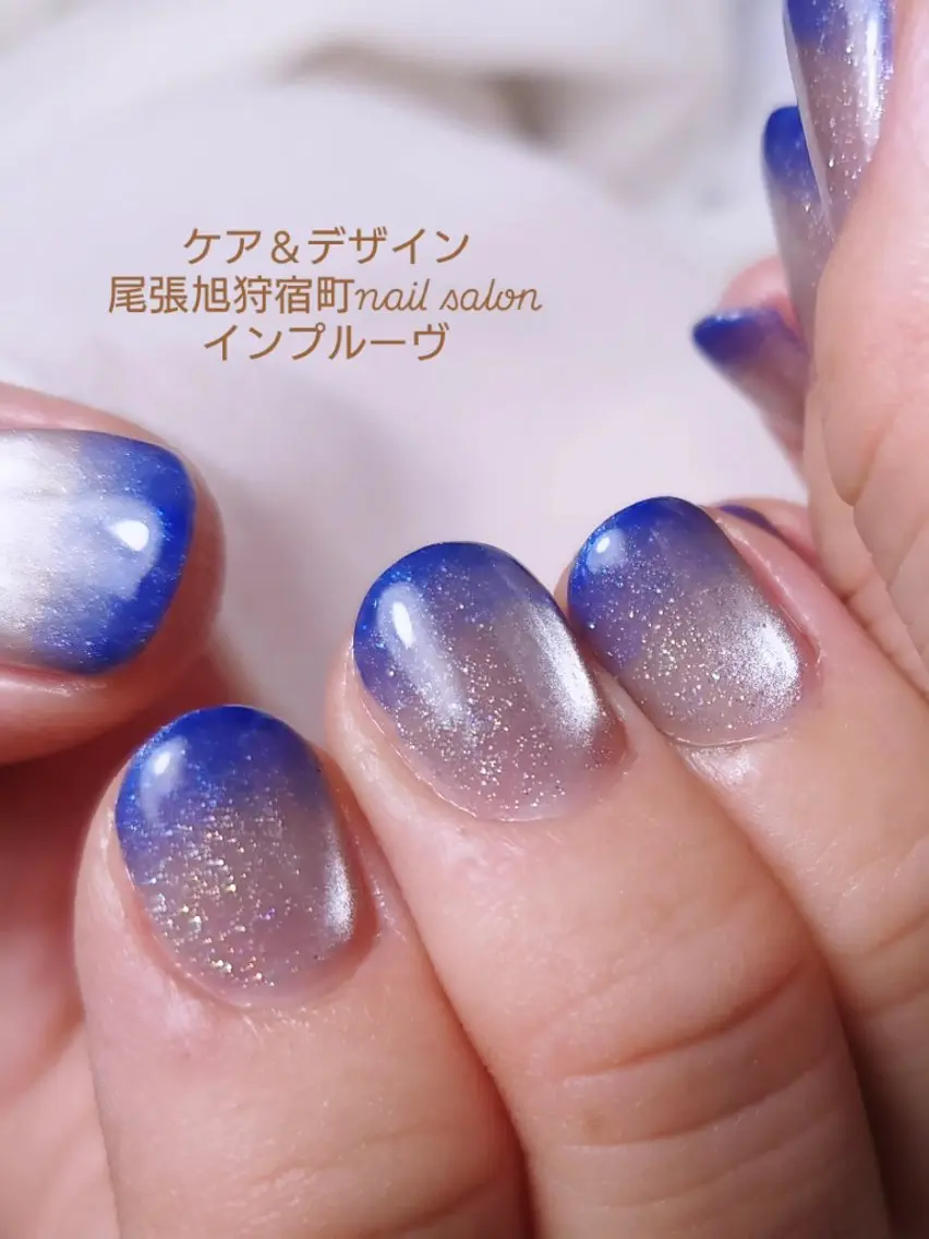 ネイル グラデーション マグネットネイル improve /mamiのネイルデザイン