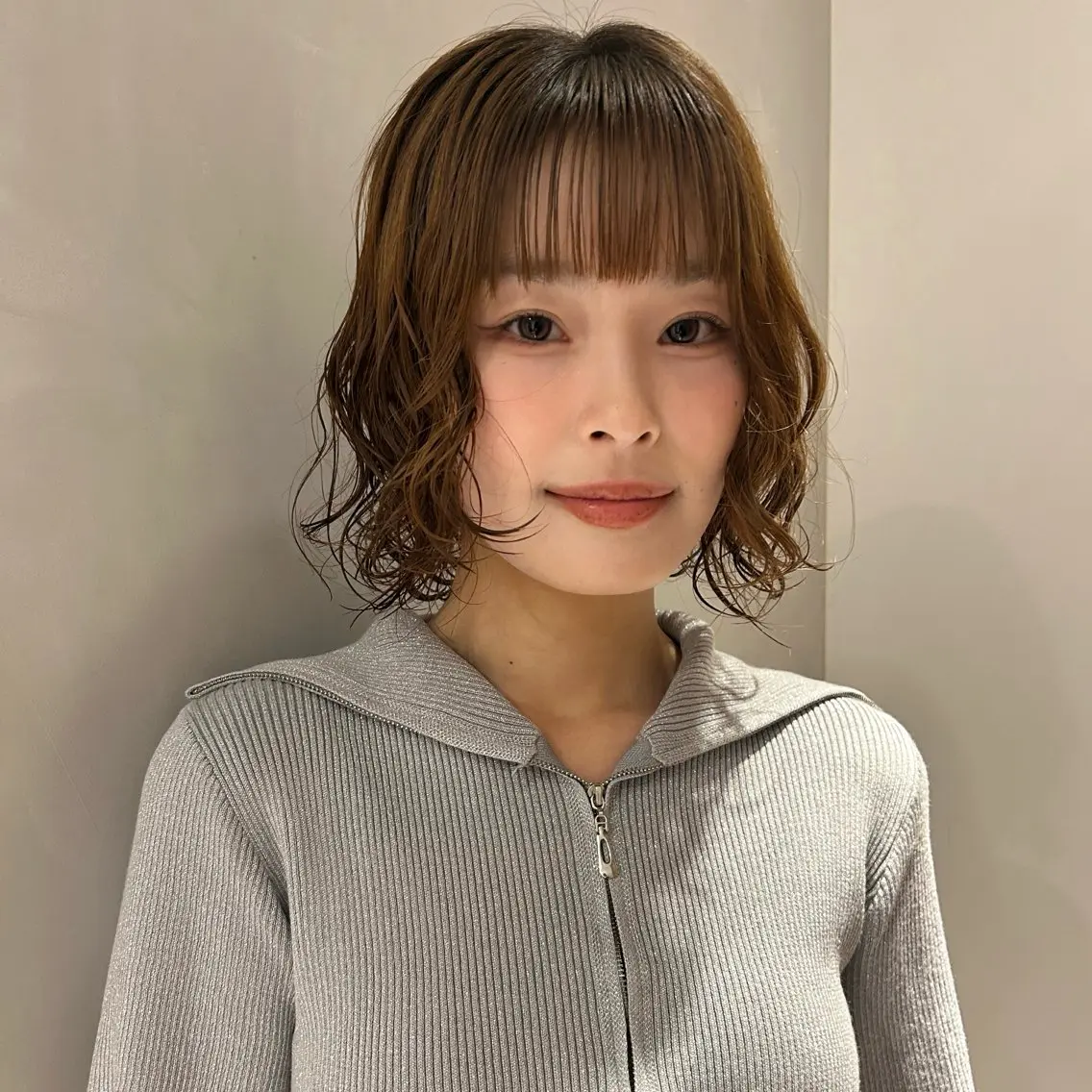 レディースパーマ🍀 スタイリストによるカット込の写真