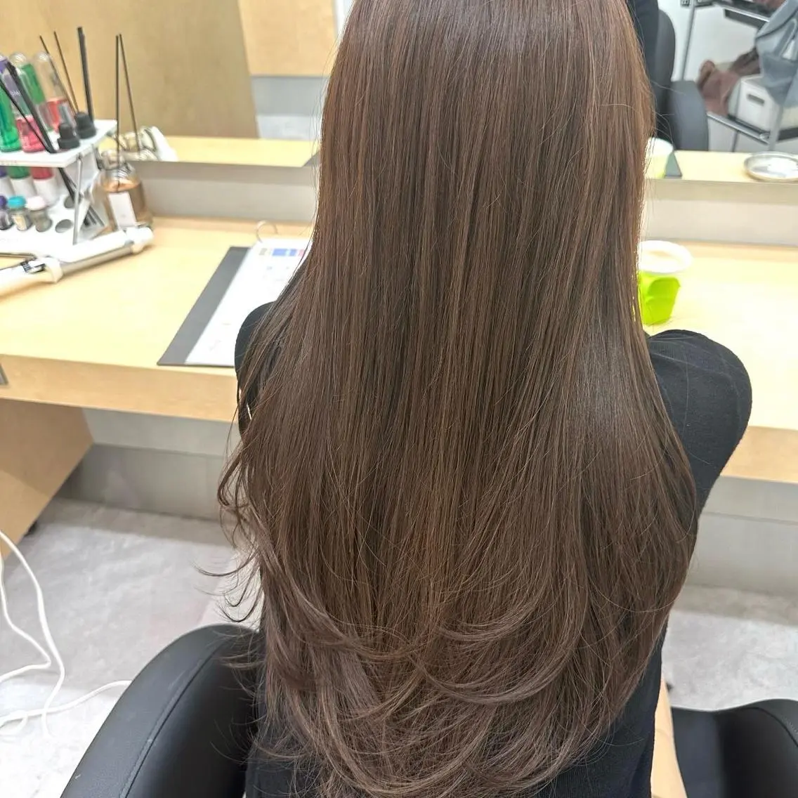 ロング カラー ヘアアレンジ カット ヘアカラー トリートメント ヘアセット モテ髪💛美髪矯正 ✨艶髪特化🫧山根のヘアスタイル