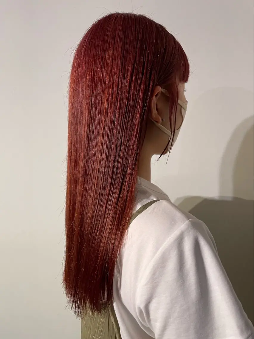 ロング カラー ブリーチ ケアブリーチ ダブルカラー カット ヘアカラー トリートメント Luana / 公式 / 大通のヘアスタイル