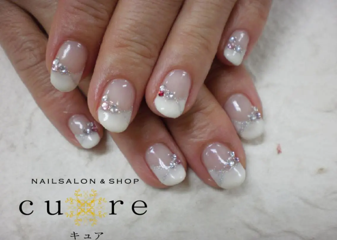 ショート ネイル ネイルサロン Cureのネイルデザイン