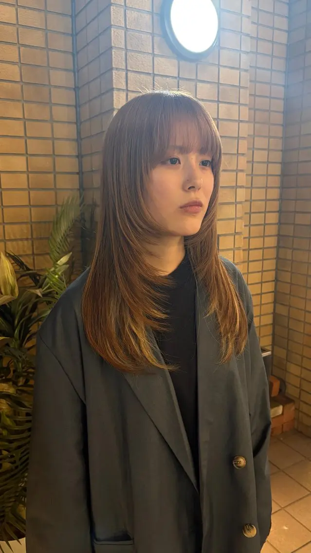 ロング HEIMER ミカド　サトル△のヘアスタイル