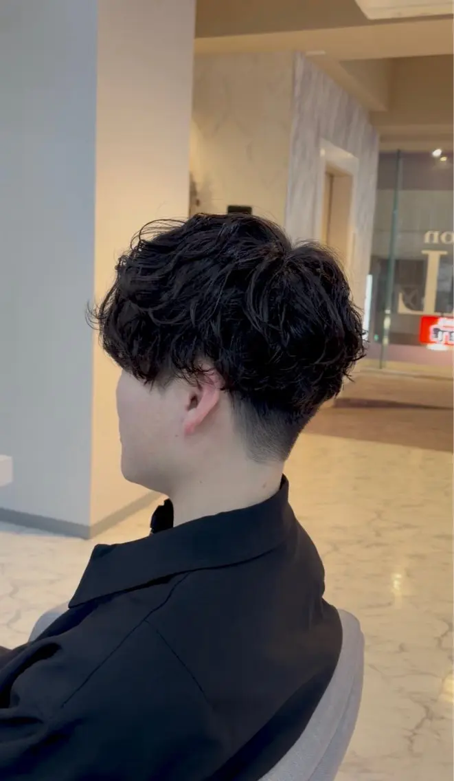 パーマ 石川 花奈のヘアスタイル