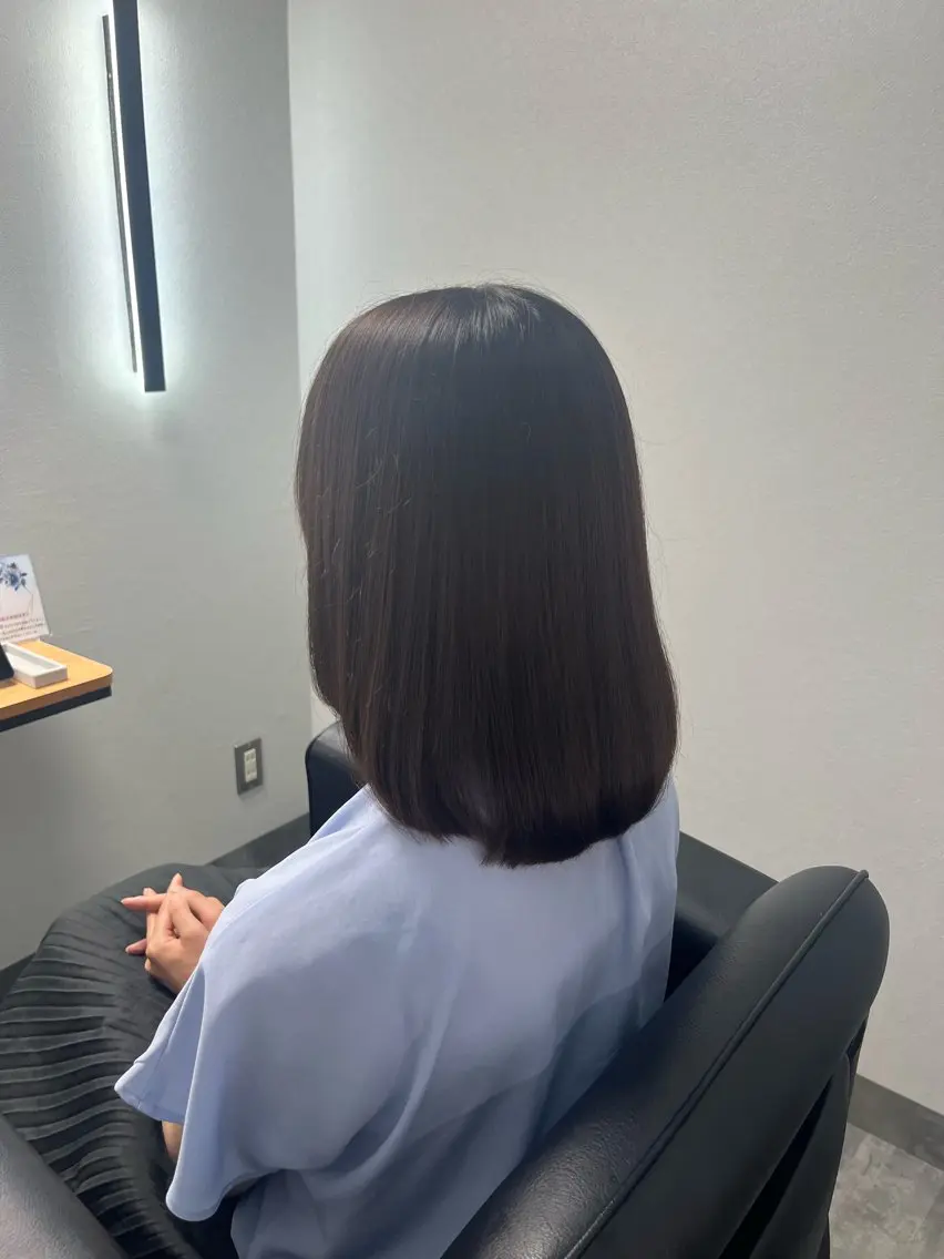 カット+髪質改善カラー+トリートメント 17000円→9950円の写真