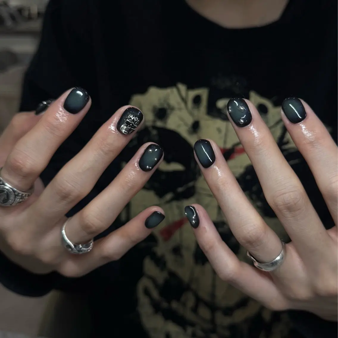 ネイル メンズネイル ハンドネイル IROHA NAIL 北村菜帆のネイルデザイン