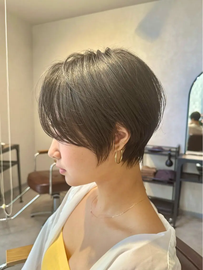 ショート 山崎 友雅のヘアスタイル