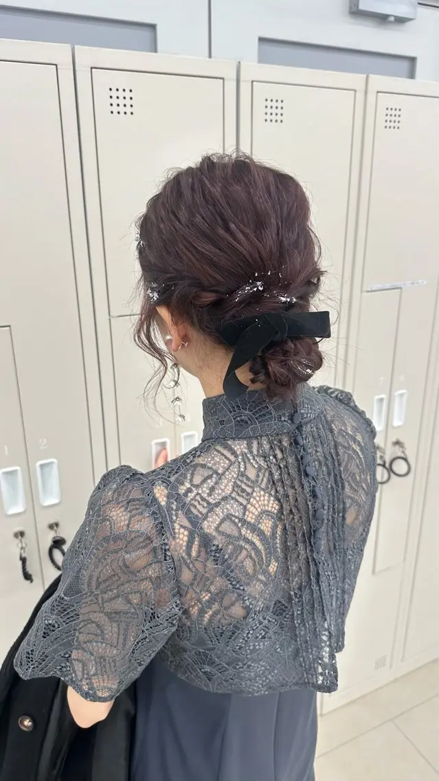 ヘアアレンジ ミディアムカット/ COA銀座🐩マコのヘアスタイル