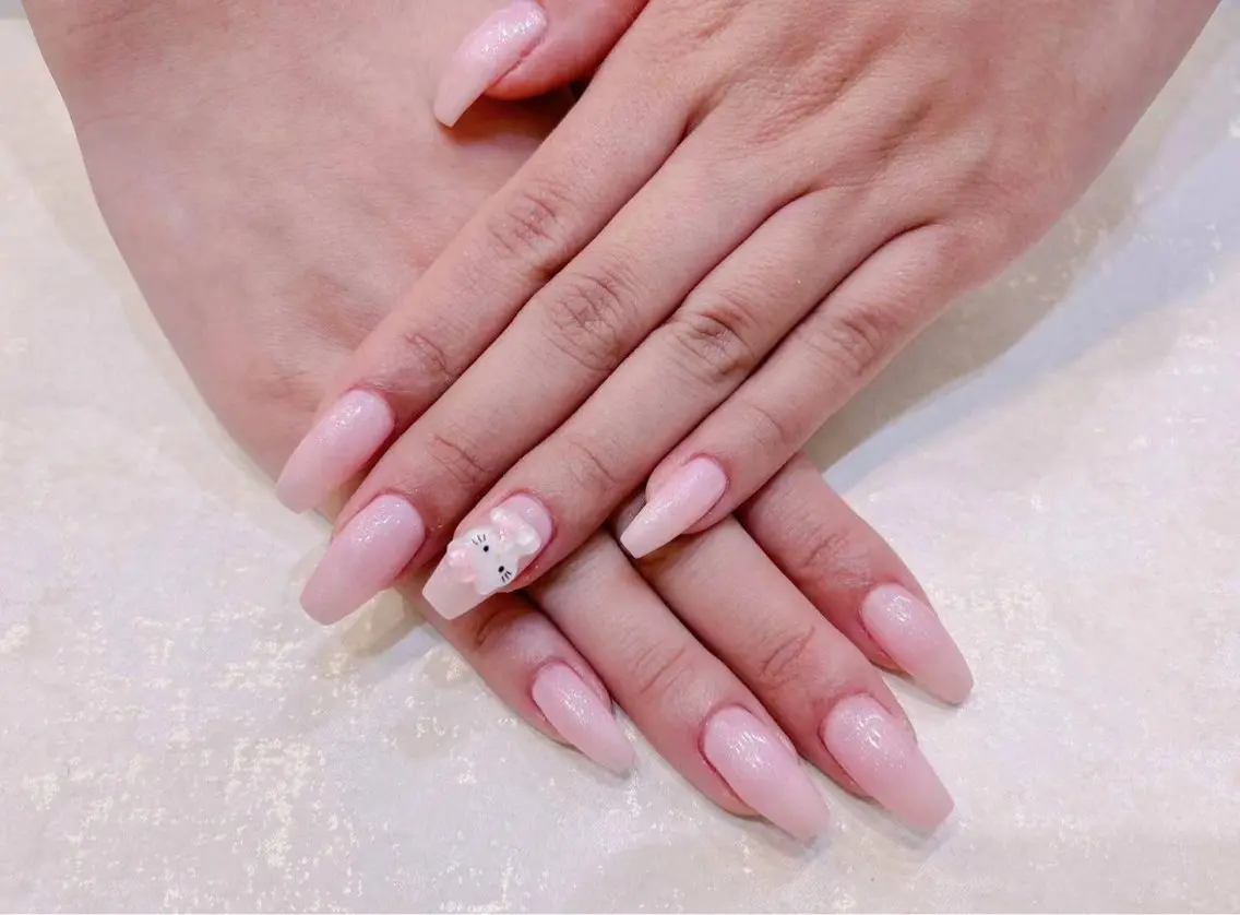 ネイル アートネイル フラワーネイル フットネイル ジェルネイル マグネットネイル babarla Nailのネイルデザイン