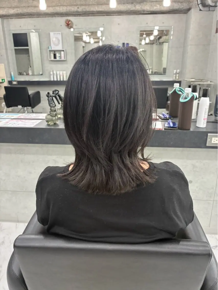 ミディアム カラー Endearing 🌟銀座のヘアスタイル
