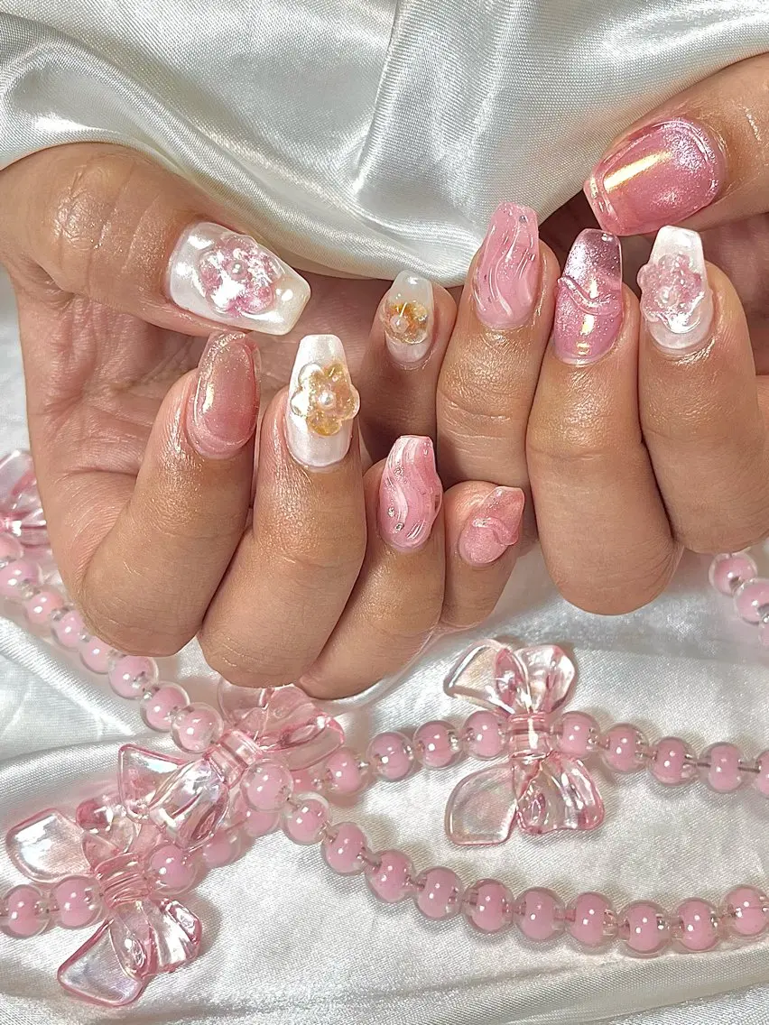 ネイル ハンドネイル フットネイル Nailsalon Fave/Rinaのネイルデザイン
