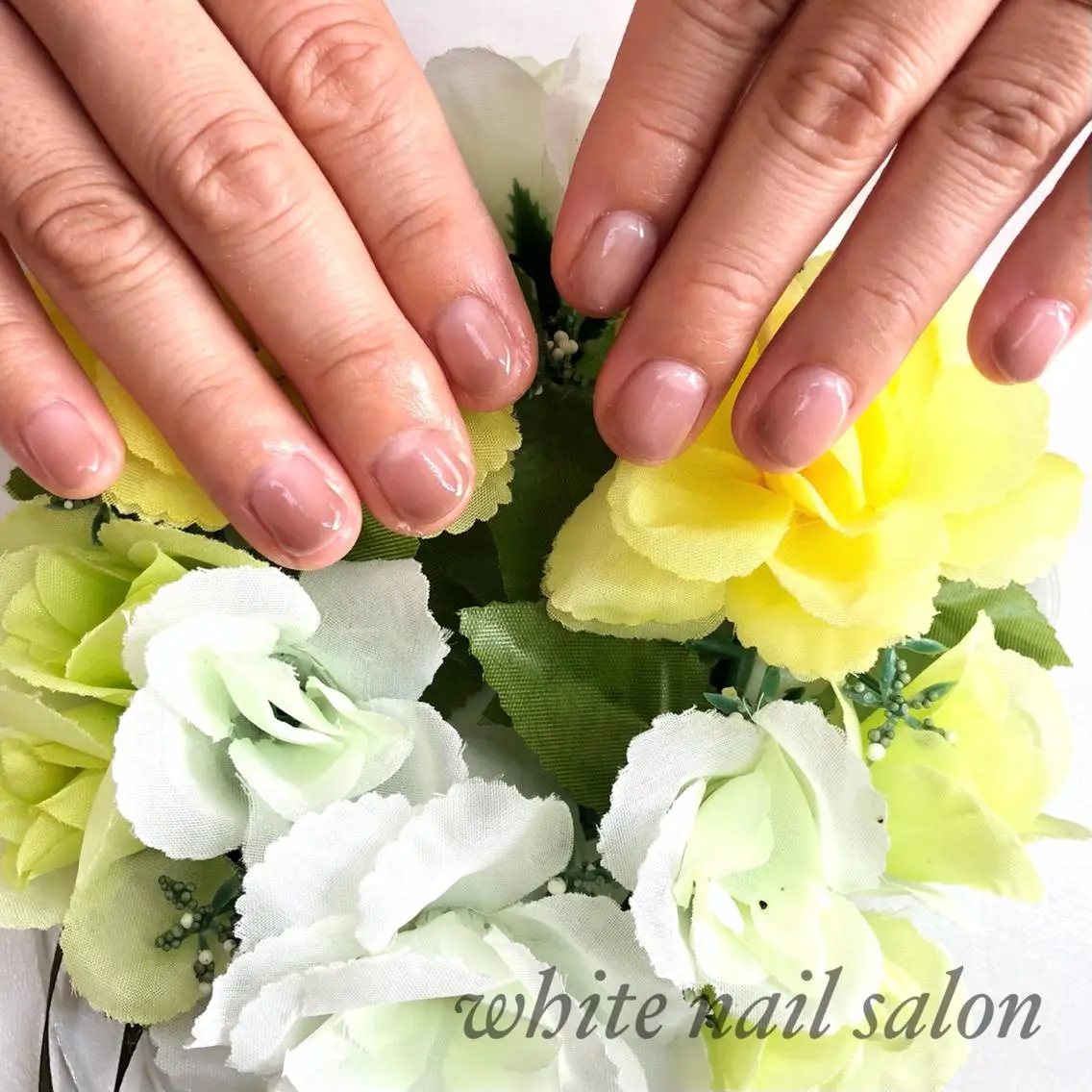 ネイル アートネイル フットネイル フレンチネイル ジェルネイル ハードジェル white nail salonのネイルデザイン