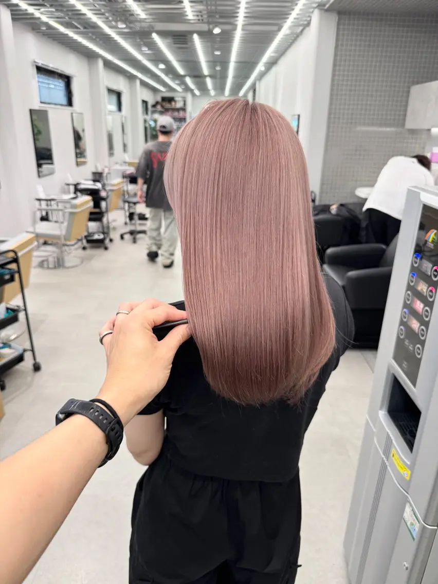 ロング カラー カット ヘアカラー トリートメント Joule 大分のヘアスタイル