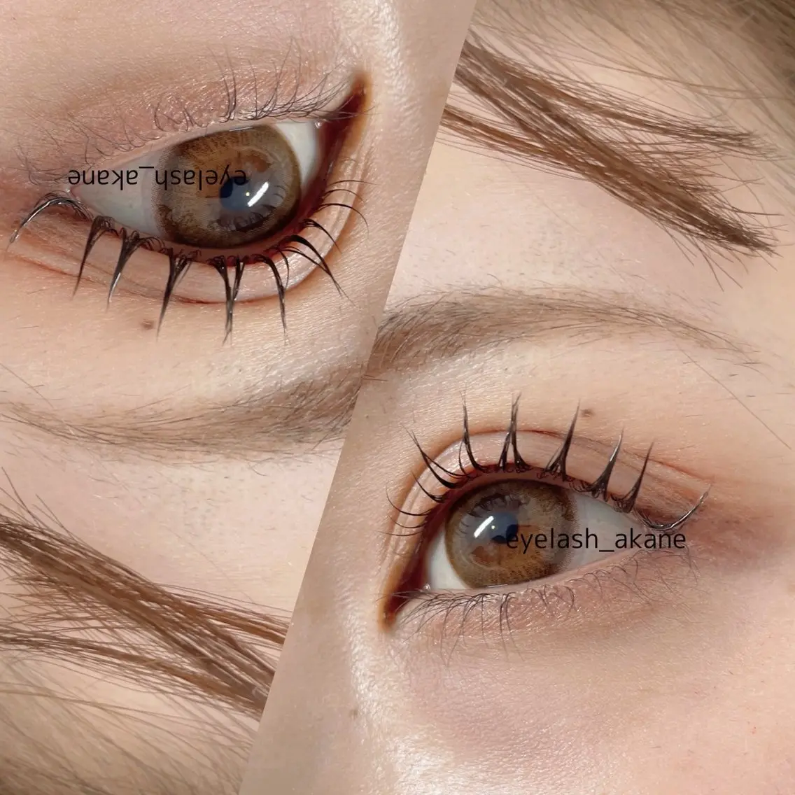 マツエク・マツパ eyelash♡ je Brilleのマツエク・マツパデザイン
