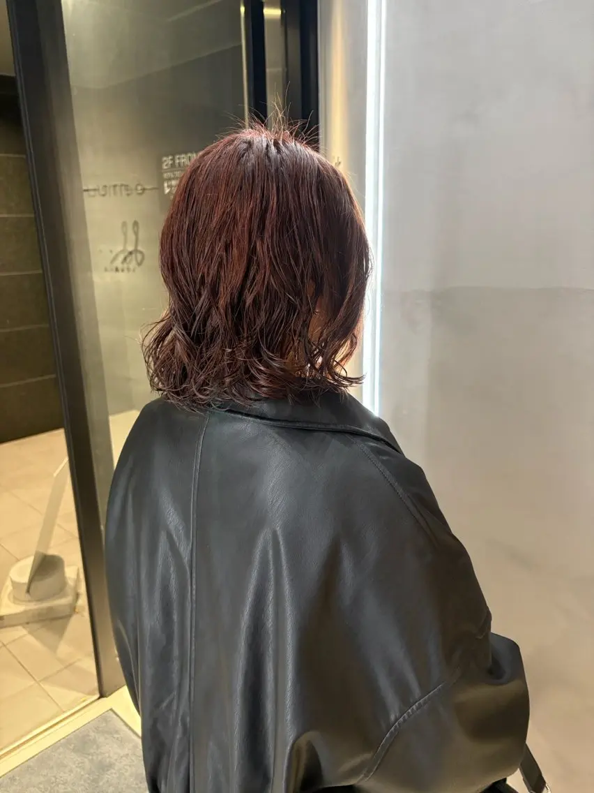 パーマ パーマ KOUYU（ému） 伏見/カラーモデルのヘアスタイル