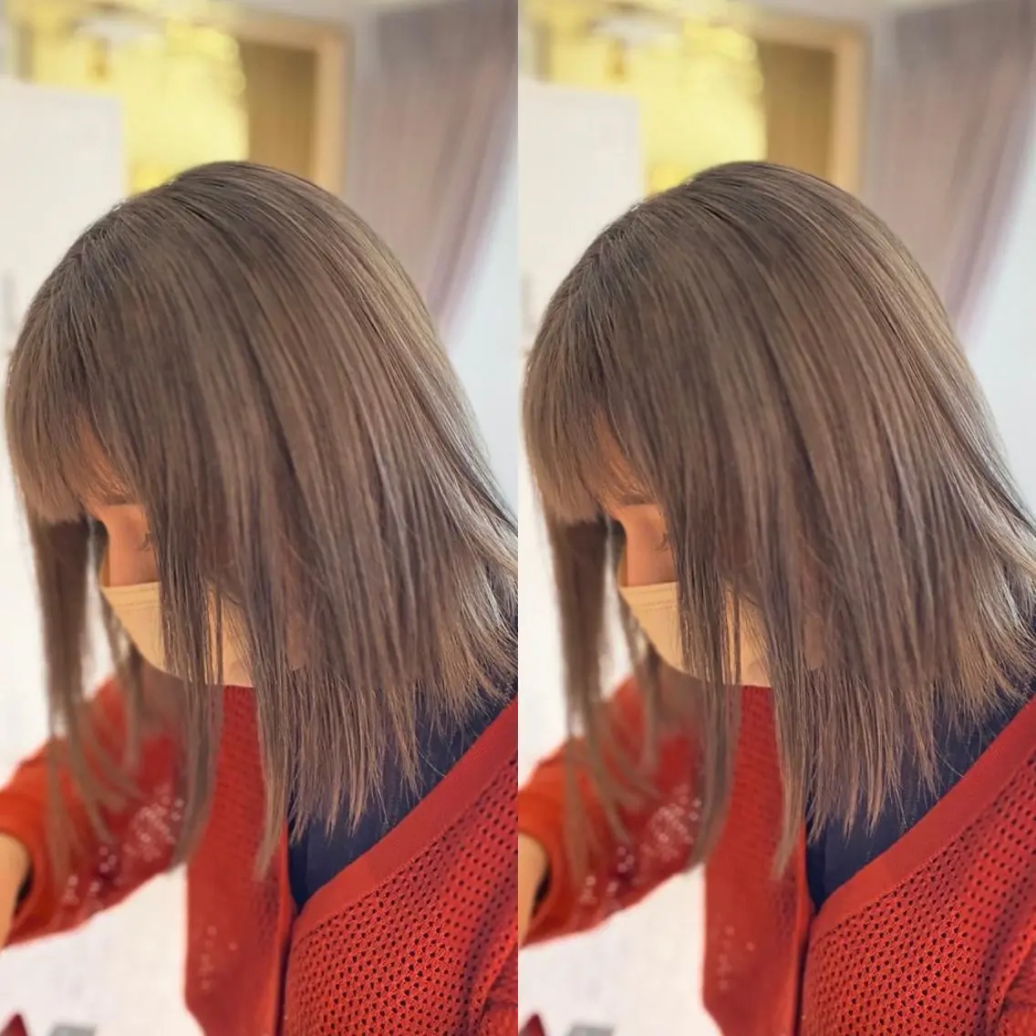 ショート カラー ヘアアレンジ ブリーチ ケアブリーチ ヘアカラー トリートメント 梅田中崎町髪質改善 /オキヒロト/エコルのヘアスタイル