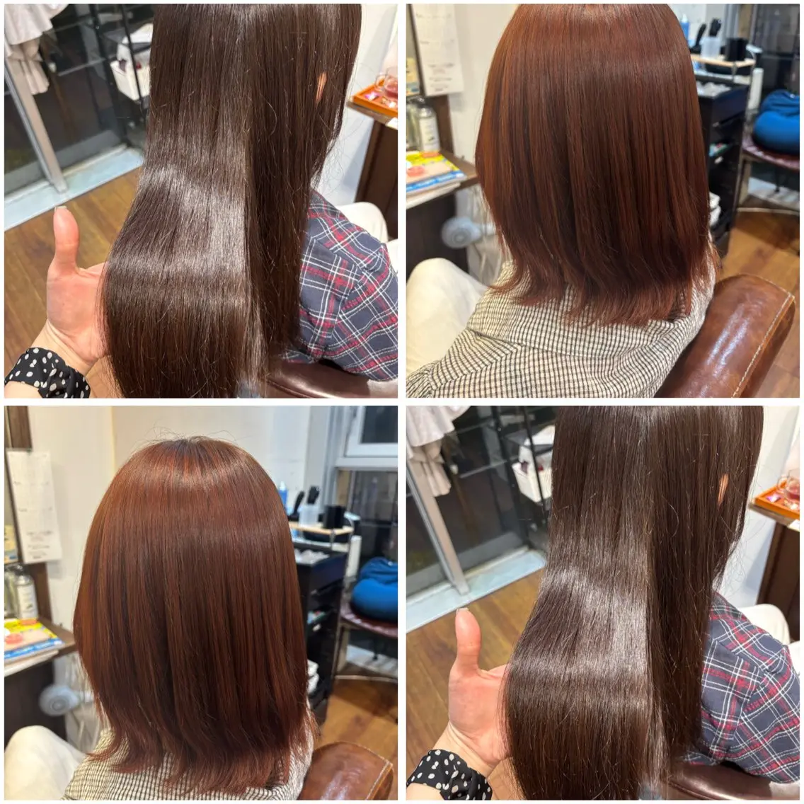 ロング カラー ヘアカラー 阿佐ヶ谷 宇田川 かなのヘアスタイル