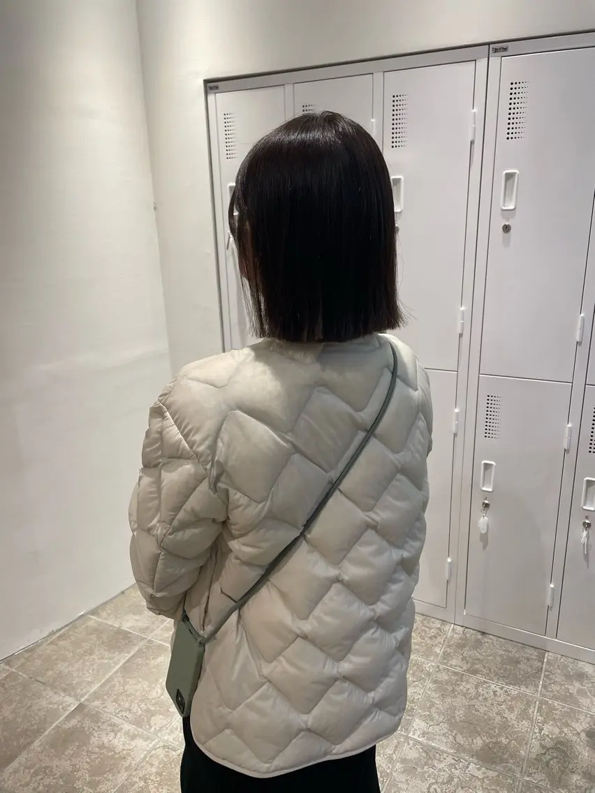ショート カラー ボブ カット ヘアカラー 山本 愛永のヘアスタイル