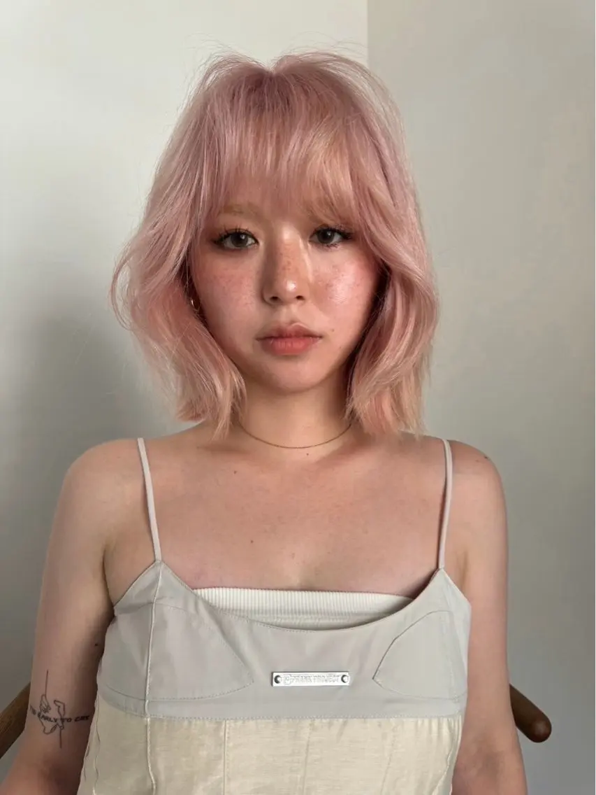 「✨1日3名限定ダブルカラー✨」　ブリーチ＋前処理付きカラー＋内部補修トリートメントの写真