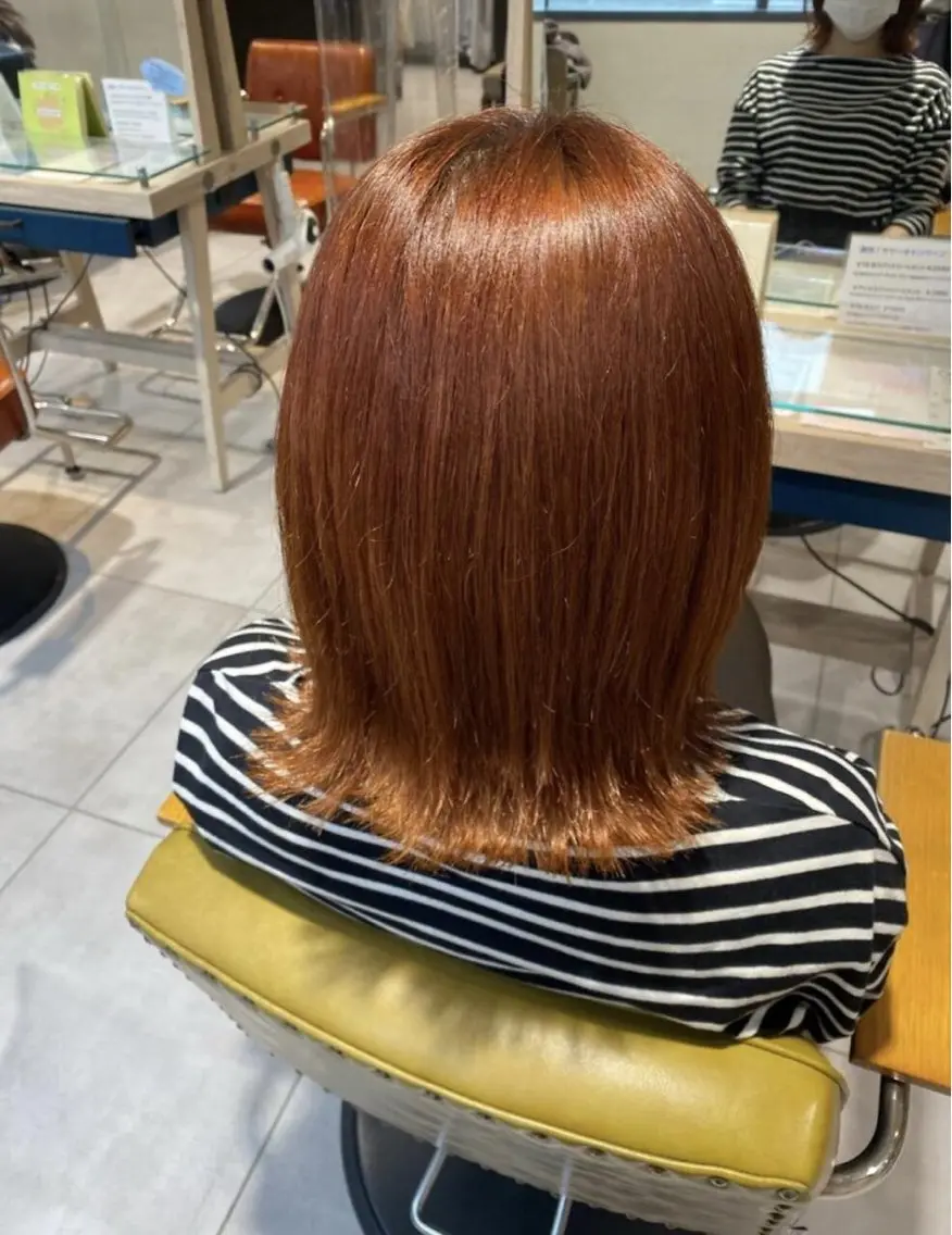 ショート カラー カット ヘアカラー トリートメント 鈴木弥月/大人ボブ× 透明感カラーのヘアスタイル